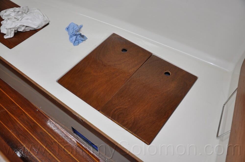 1984 Mirage 30 Bottom/Keel/Rudder/Electrical - 699