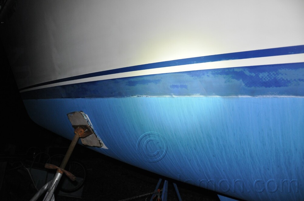 1984 Mirage 30 Bottom/Keel/Rudder/Electrical - 709