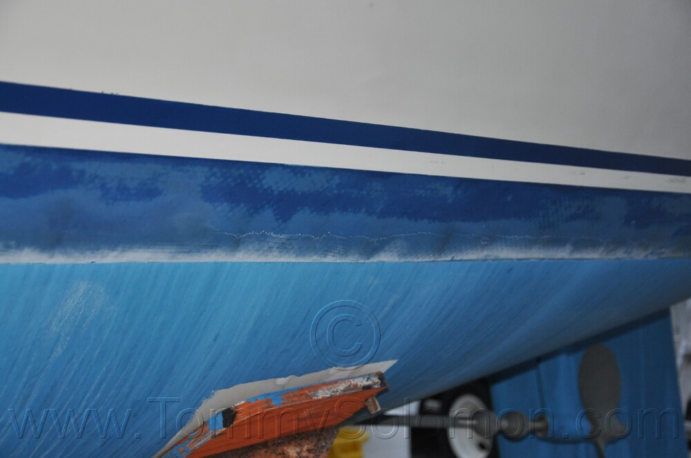 1984 Mirage 30 Bottom/Keel/Rudder/Electrical - 713