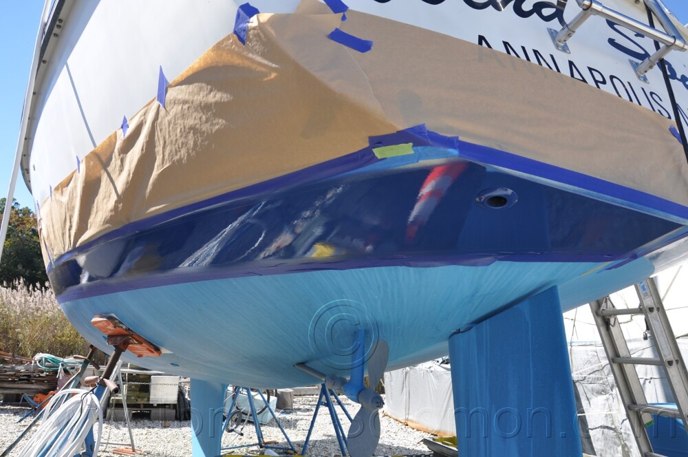 1984 Mirage 30 Bottom/Keel/Rudder/Electrical - 723