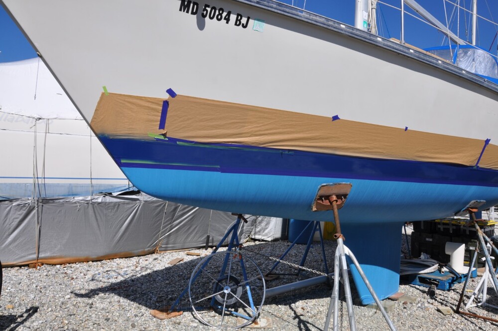 1984 Mirage 30 Bottom/Keel/Rudder/Electrical - 725
