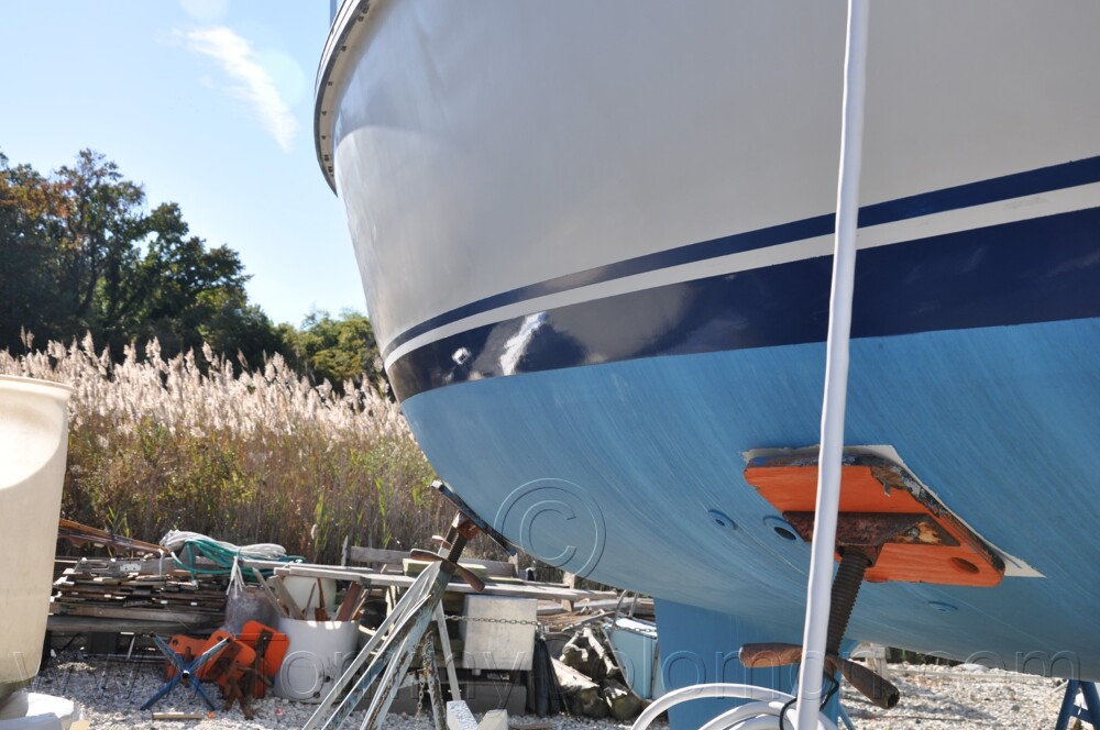 1984 Mirage 30 Bottom/Keel/Rudder/Electrical - 731