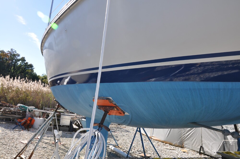 1984 Mirage 30 Bottom/Keel/Rudder/Electrical - 732