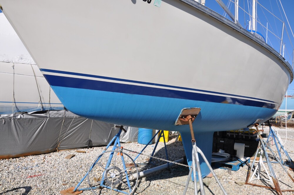 1984 Mirage 30 Bottom/Keel/Rudder/Electrical - 733