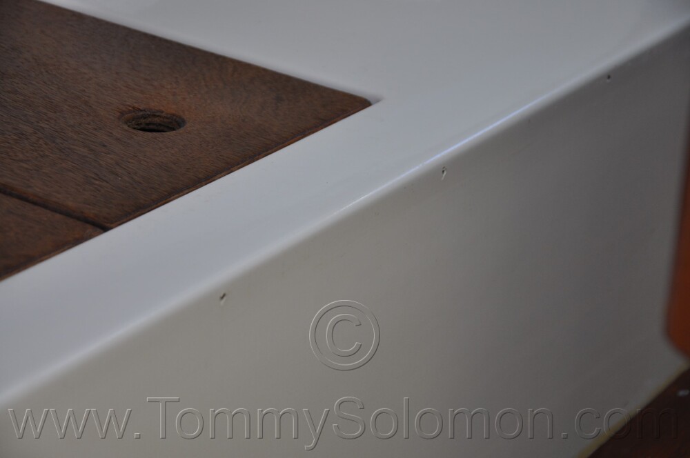 1984 Mirage 30 Bottom/Keel/Rudder/Electrical - 740