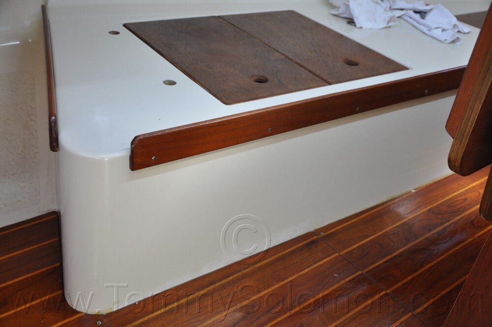 1984 Mirage 30 Bottom/Keel/Rudder/Electrical - 745