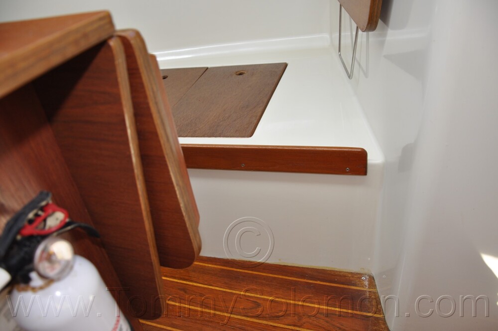1984 Mirage 30 Bottom/Keel/Rudder/Electrical - 746