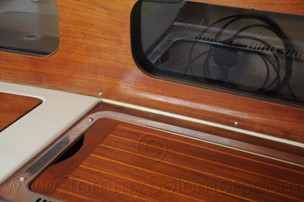 1984 Mirage 30 Bottom/Keel/Rudder/Electrical - 763