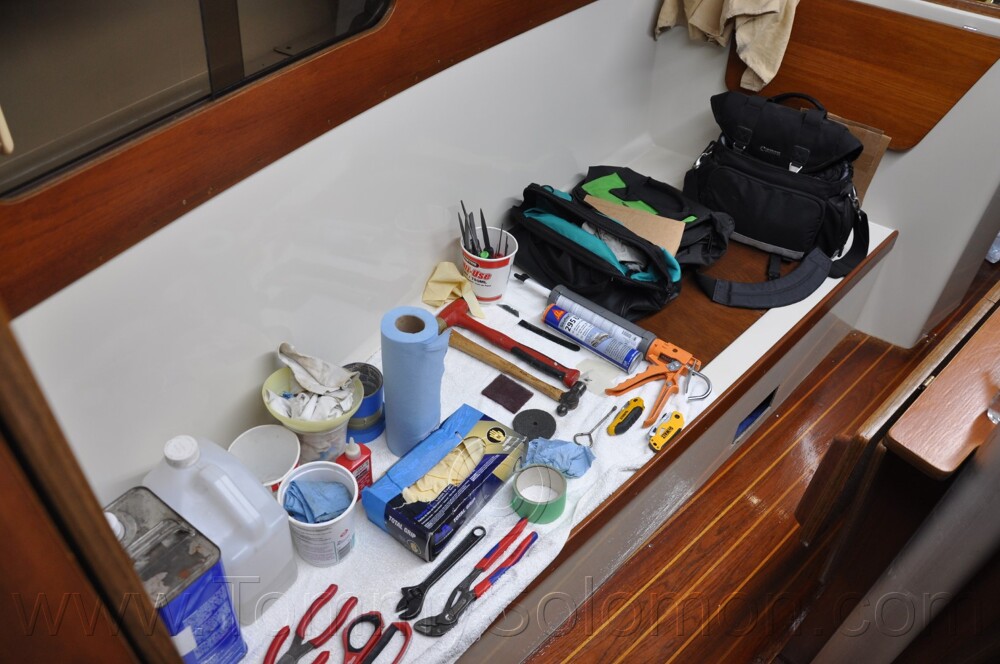 1984 Mirage 30 Bottom/Keel/Rudder/Electrical - 771