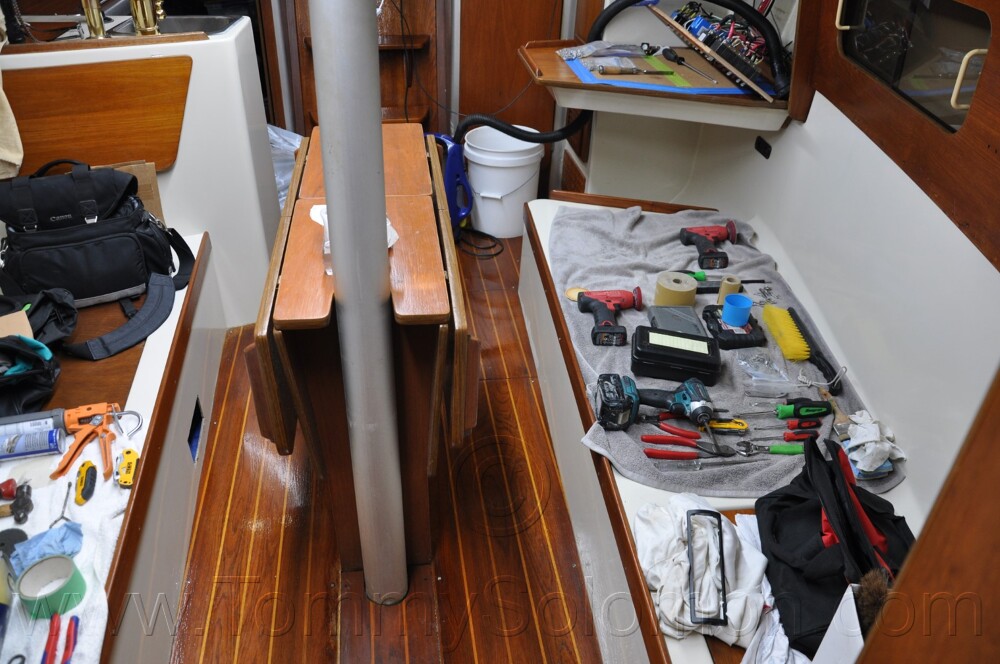 1984 Mirage 30 Bottom/Keel/Rudder/Electrical - 773