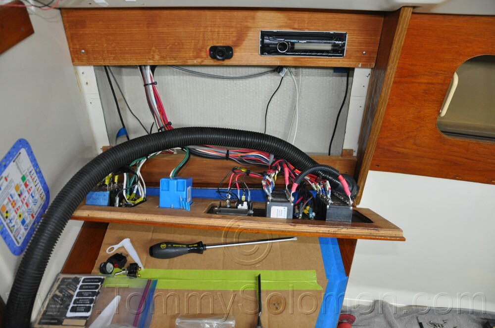 1984 Mirage 30 Bottom/Keel/Rudder/Electrical - 775