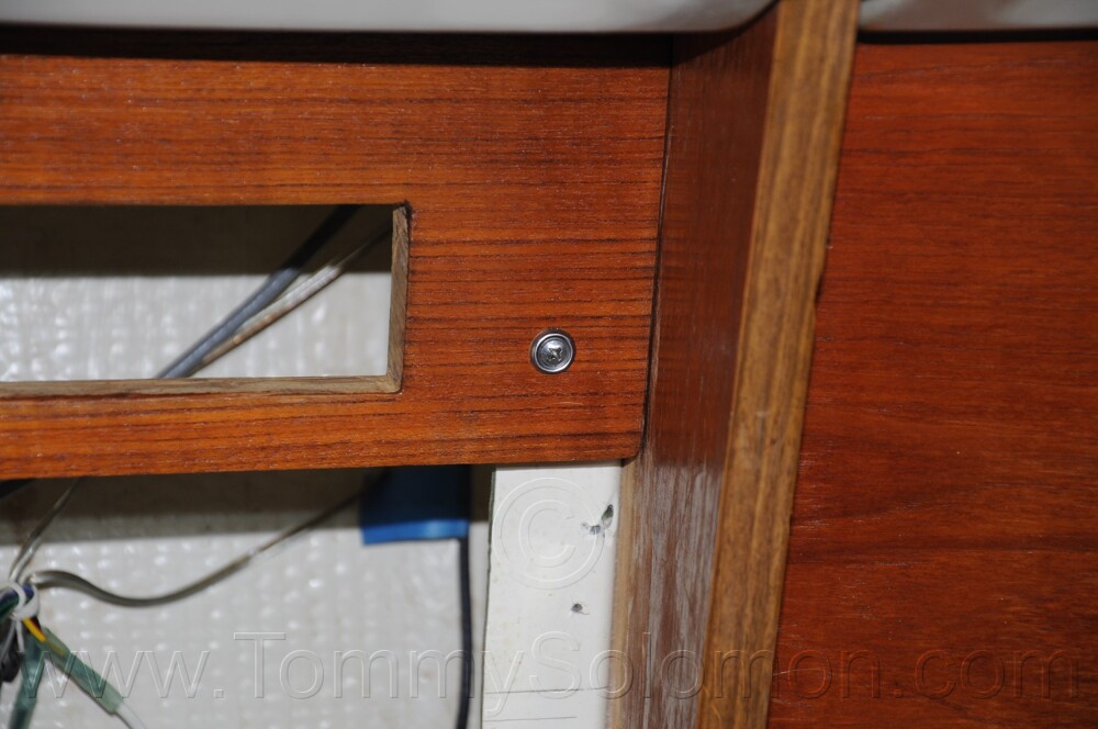 1984 Mirage 30 Bottom/Keel/Rudder/Electrical - 778