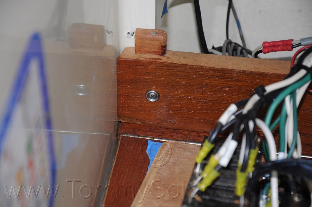 1984 Mirage 30 Bottom/Keel/Rudder/Electrical - 781