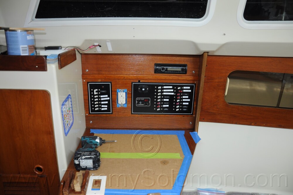 1984 Mirage 30 Bottom/Keel/Rudder/Electrical - 791