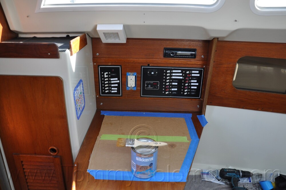 1984 Mirage 30 Bottom/Keel/Rudder/Electrical - 809