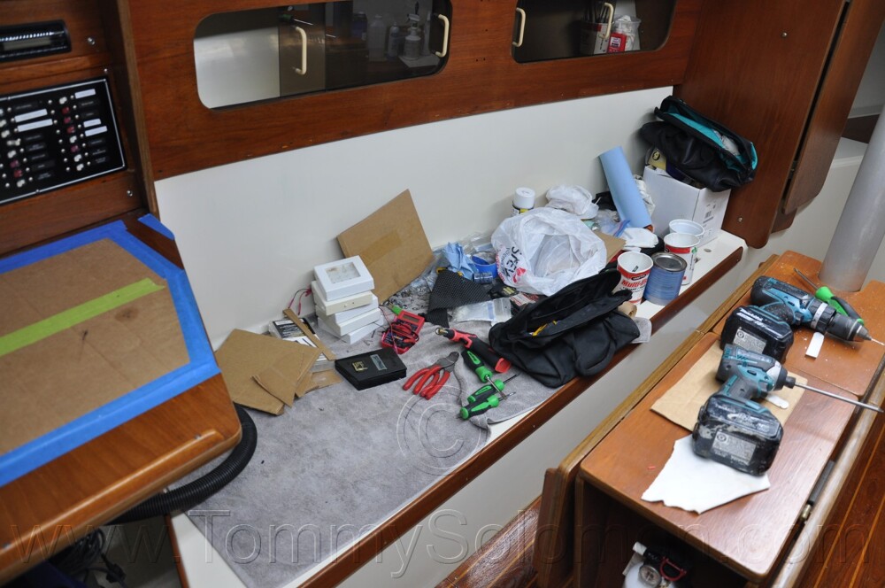 1984 Mirage 30 Bottom/Keel/Rudder/Electrical - 849