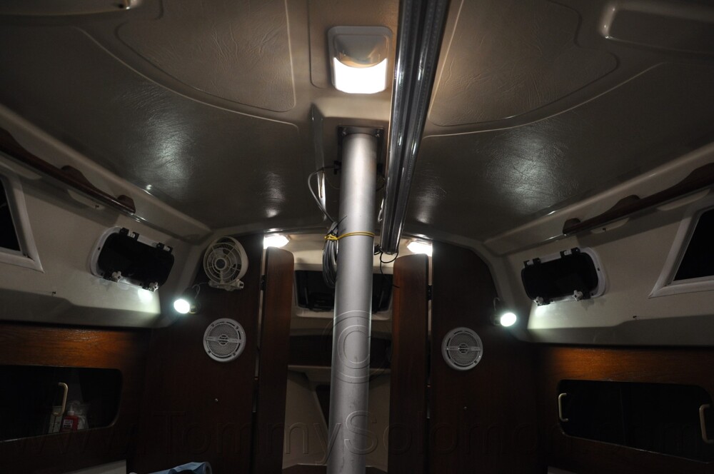 1984 Mirage 30 Bottom/Keel/Rudder/Electrical - 860