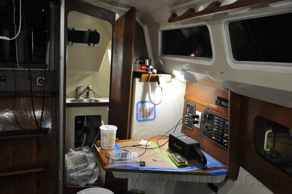 1984 Mirage 30 Bottom/Keel/Rudder/Electrical - 862