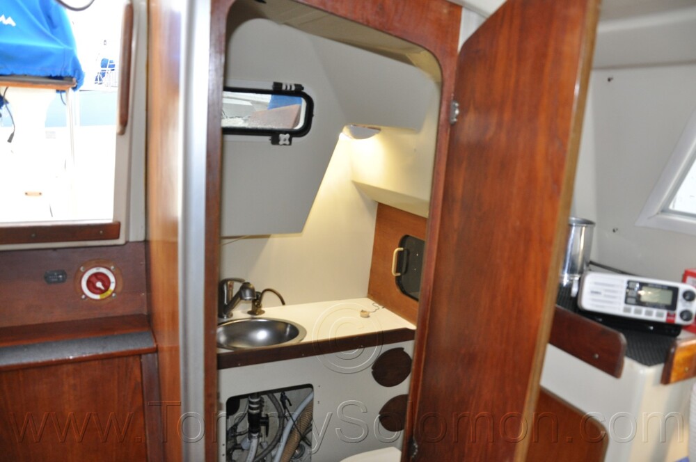 1984 Mirage 30 Bottom/Keel/Rudder/Electrical - 883
