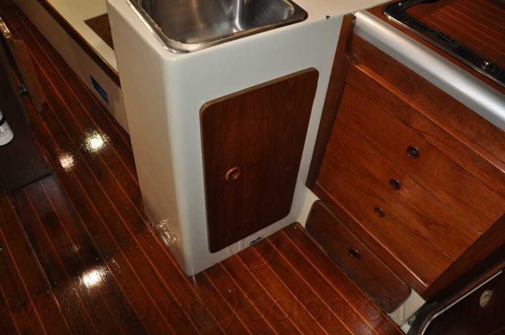 1984 Mirage 30 Bottom/Keel/Rudder/Electrical - 918