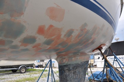 1984 Mirage 30 Bottom Keel Rudder - 50