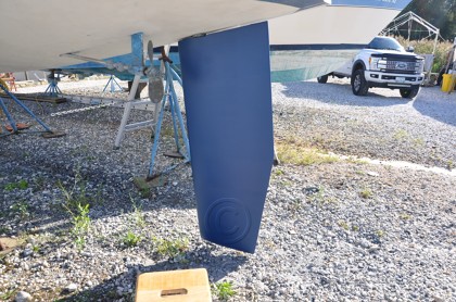 1984 Mirage 30 Bottom Keel Rudder - 129