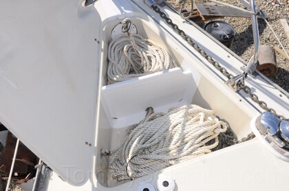 1984 Mirage 30 Bottom/Keel/Rudder/Electrical - 195