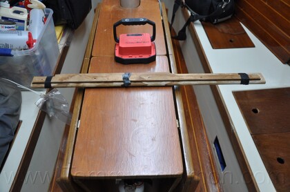 1984 Mirage 30 Bottom/Keel/Rudder/Electrical - 197