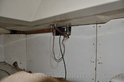 1984 Mirage 30 Bottom/Keel/Rudder/Electrical - 198
