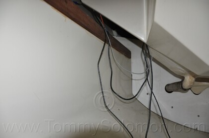 1984 Mirage 30 Bottom/Keel/Rudder/Electrical - 199