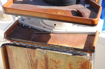 1984 Mirage 30 Bottom/Keel/Rudder/Electrical - 224