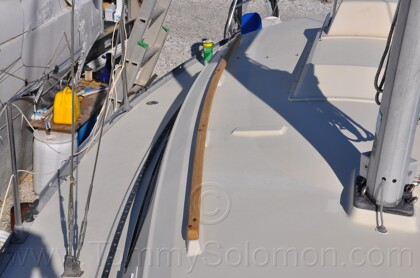 1984 Mirage 30 Bottom/Keel/Rudder/Electrical - 238