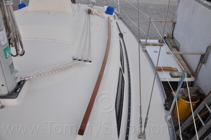1984 Mirage 30 Bottom/Keel/Rudder/Electrical - 259