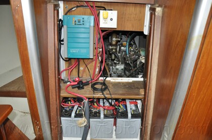 1984 Mirage 30 Bottom/Keel/Rudder/Electrical - 269