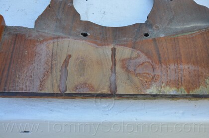 1984 Mirage 30 Bottom/Keel/Rudder/Electrical - 279