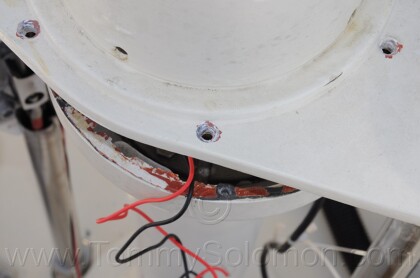 1984 Mirage 30 Bottom/Keel/Rudder/Electrical - 311