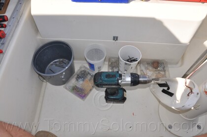 1984 Mirage 30 Bottom/Keel/Rudder/Electrical - 314