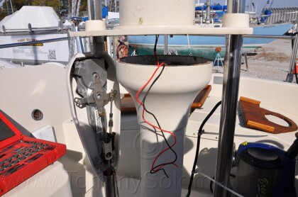 1984 Mirage 30 Bottom/Keel/Rudder/Electrical - 315