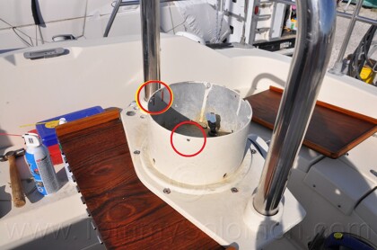 1984 Mirage 30 Bottom/Keel/Rudder/Electrical - 316