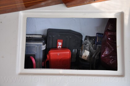 1984 Mirage 30 Bottom/Keel/Rudder/Electrical - 364