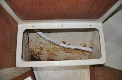 1984 Mirage 30 Bottom/Keel/Rudder/Electrical - 367