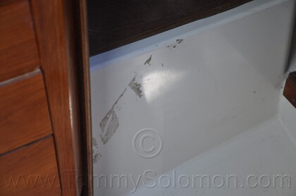 1984 Mirage 30 Bottom/Keel/Rudder/Electrical - 369