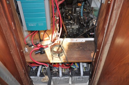 1984 Mirage 30 Bottom/Keel/Rudder/Electrical - 374