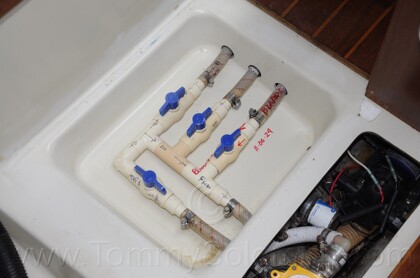 1984 Mirage 30 Bottom/Keel/Rudder/Electrical - 395
