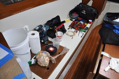 1984 Mirage 30 Bottom/Keel/Rudder/Electrical - 397