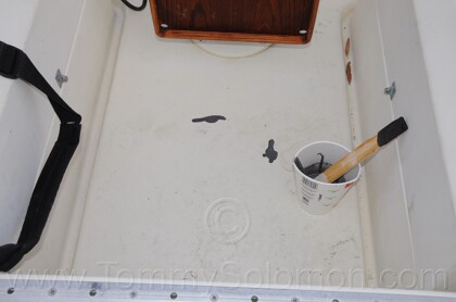 1984 Mirage 30 Bottom/Keel/Rudder/Electrical - 405