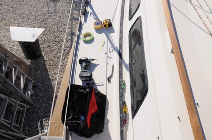1984 Mirage 30 Bottom/Keel/Rudder/Electrical - 422