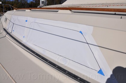 1984 Mirage 30 Bottom/Keel/Rudder/Electrical - 439