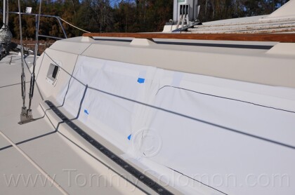 1984 Mirage 30 Bottom/Keel/Rudder/Electrical - 440