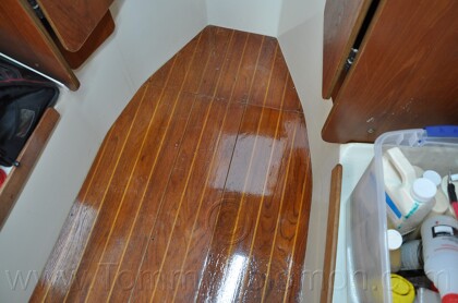 1984 Mirage 30 Bottom/Keel/Rudder/Electrical - 448